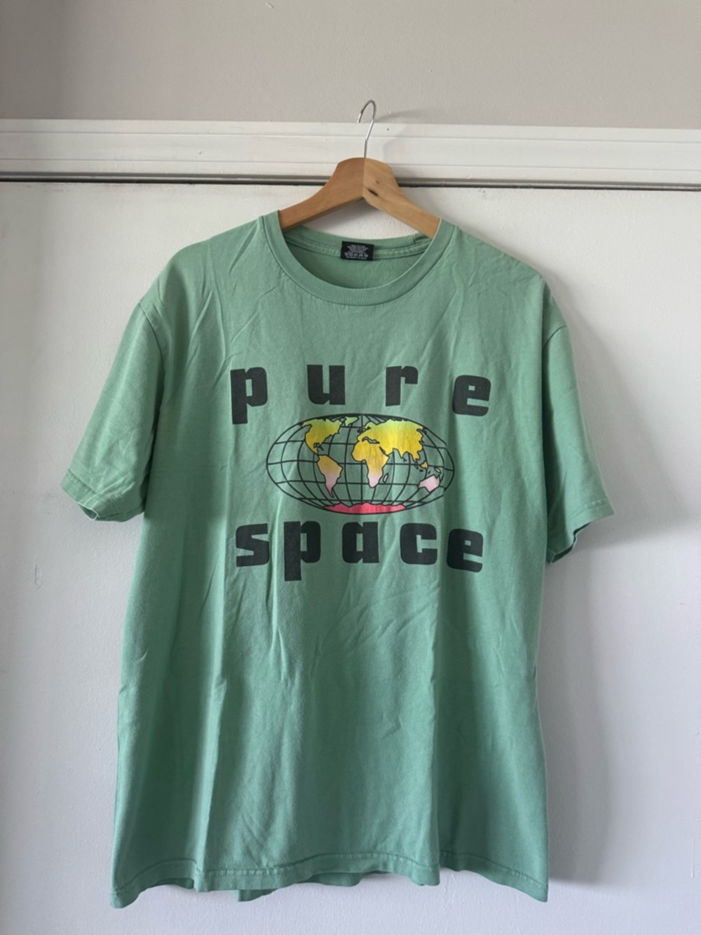 Vintage Stussy Pure Space vintage skateboard tee shirt Sz L